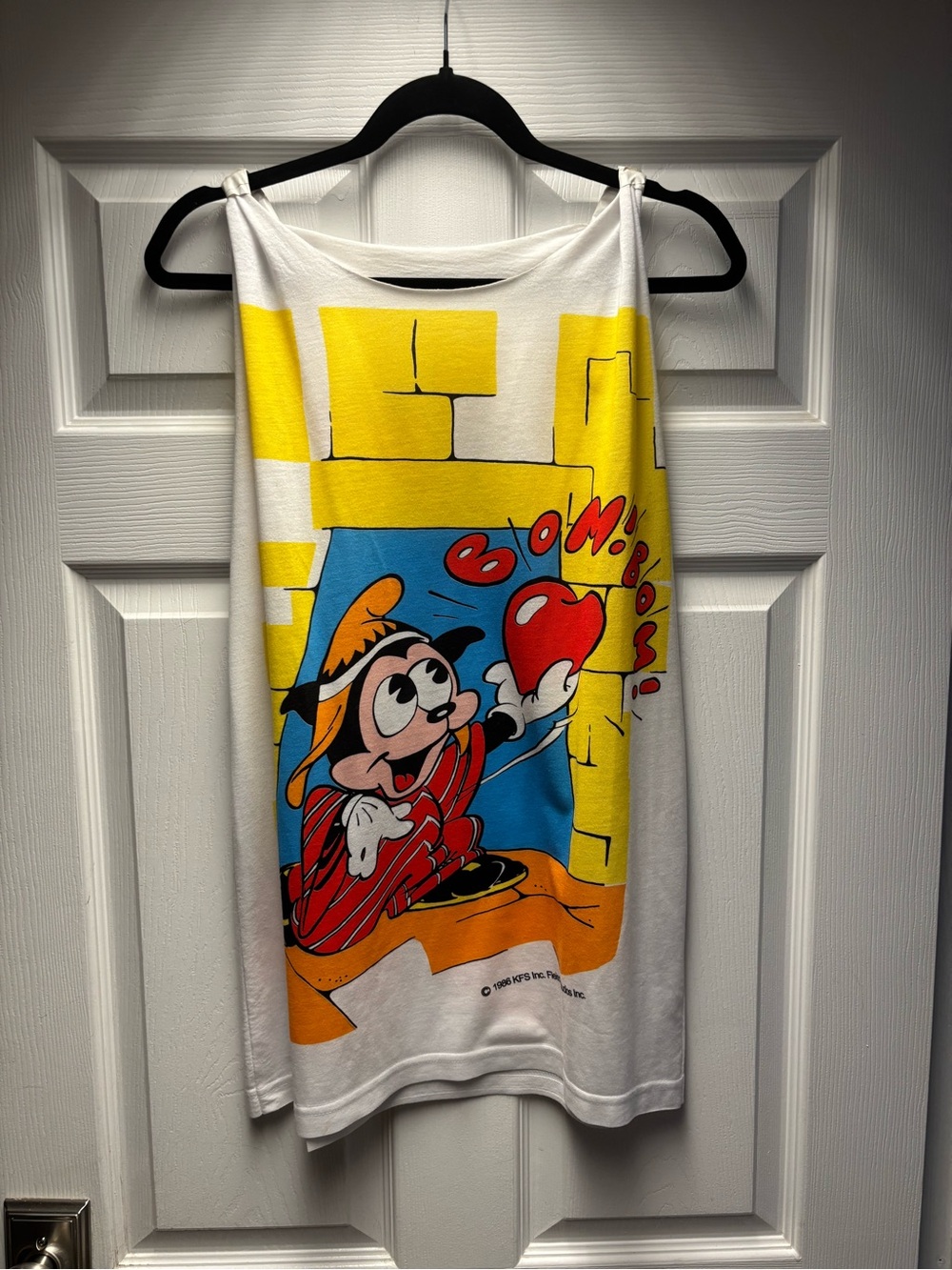 Freddie Mercury Queen Wembley Tank Top Betty Boop Rare!